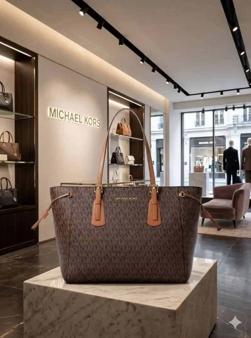 Micheal Kors_MK Voyager Tote Bag With Dust bag