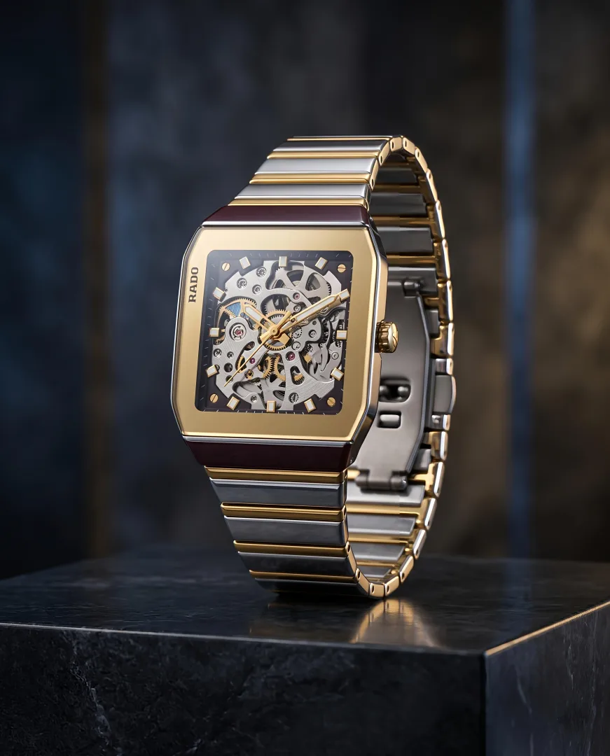 Raado Anatom Automatic Skeleton 2Ton Gold Black