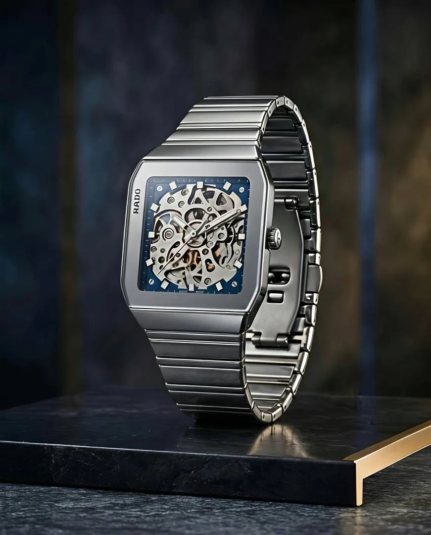 Raado Anatom Automatic Skeleton Silver Blue