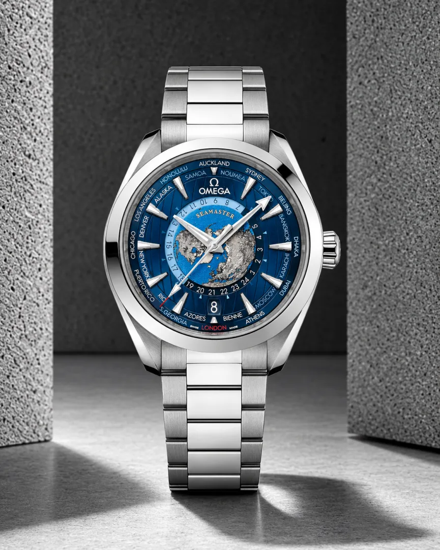 Omeg_ga Seamaster Aqua Terra GMT Worldtimer