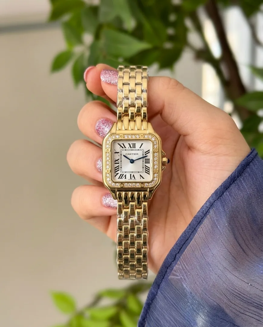 Cartiar Panthre de Gold-White