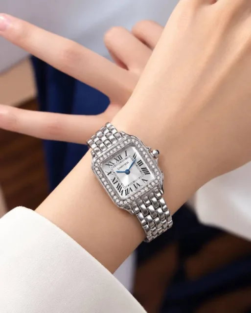 Cartiar Panthre de Silver-White