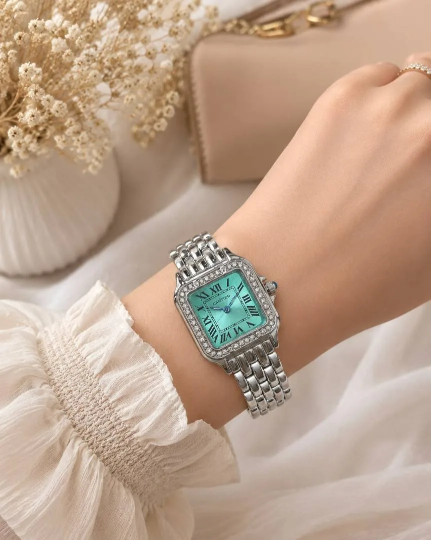 Cartiar Panthre de Silver-Tiffny