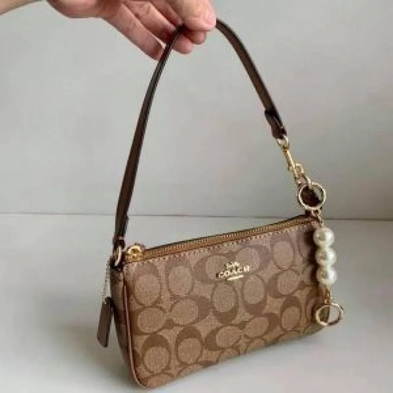 Coacch Nolita With Original Box DustCover & Pearl charm