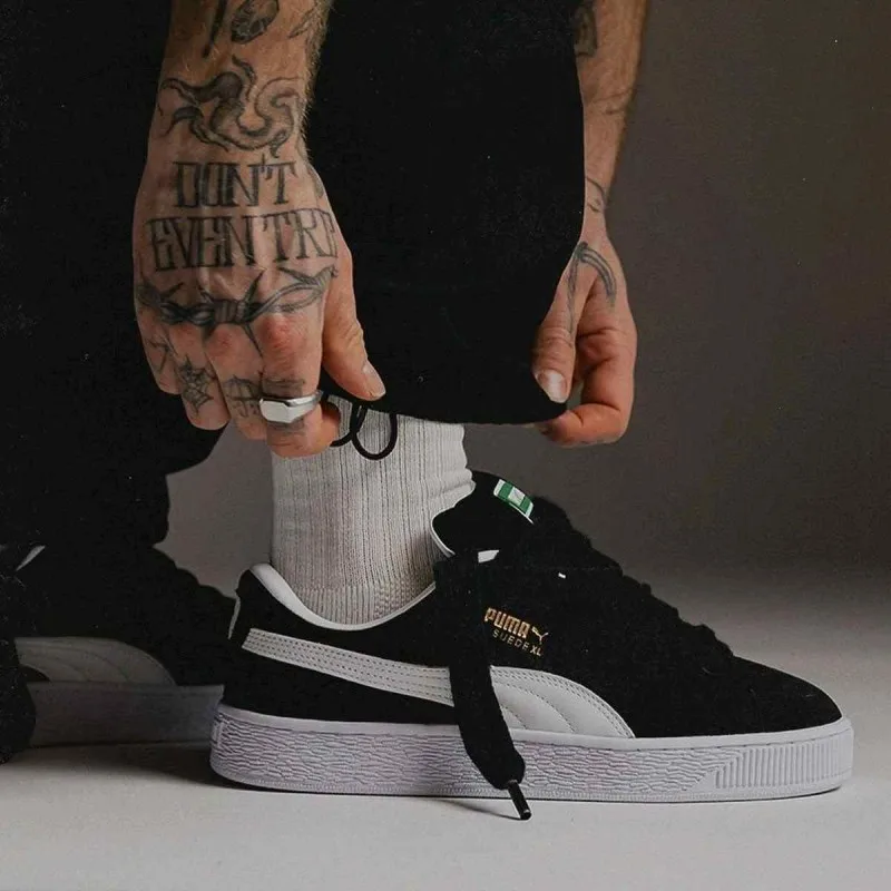 Pummaa Suede Xl Black White