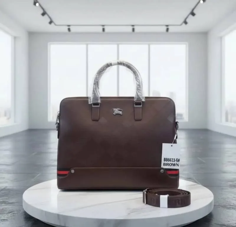Burbery Laptop Bag with Dust Cover premium quality