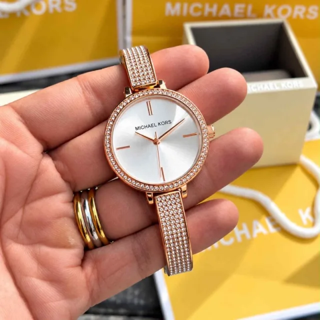 MICHEAL KORS_LADIES_ROSE-WHITE