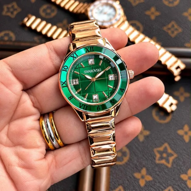 SWAROVSKY_LADIES_ROSE-GREEN