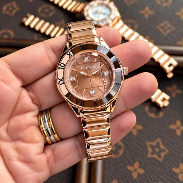 SWAROVSKY_LADIES_ROSE-BROWN