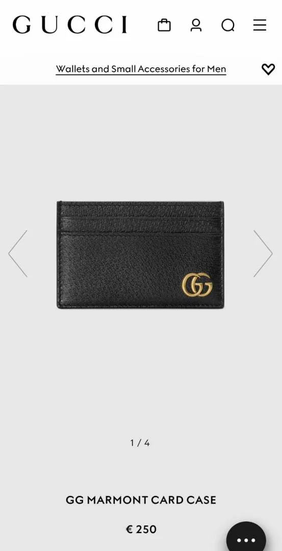 Guchi unisex premium quality card holder with og box New Sale