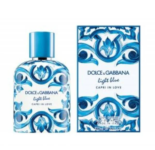 Dolche Gabana Light Blue Capri in Love Pour Homme Eau de Parfum 100ML (894)
