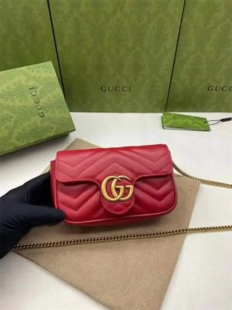 Gucc-marmont sipermini 16cm with og box 6434