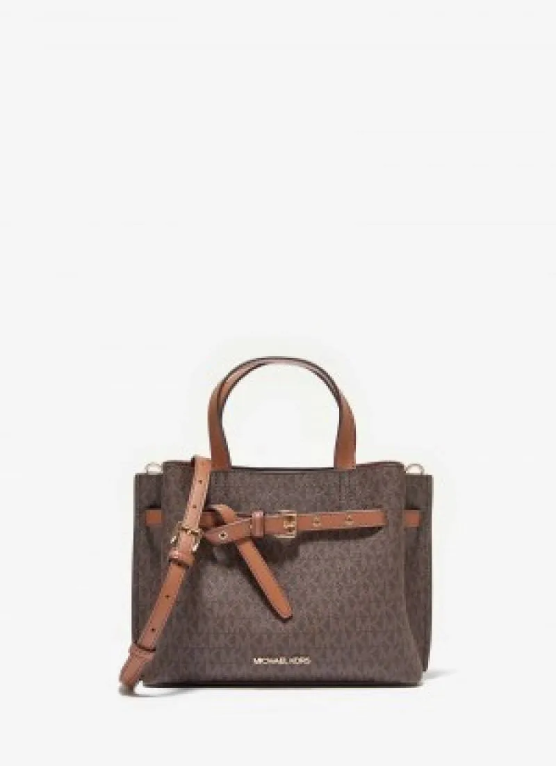 MICHEAL KORS MIRROR EMILIA LOGO MINI TOTE BAG WITHOUTBOX 1613 (940)