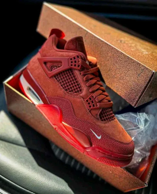 Nikke JORDAN RETRO 4 X NIGEL SYLVESTER BRICK BY BRICK SEMI UA quality 233