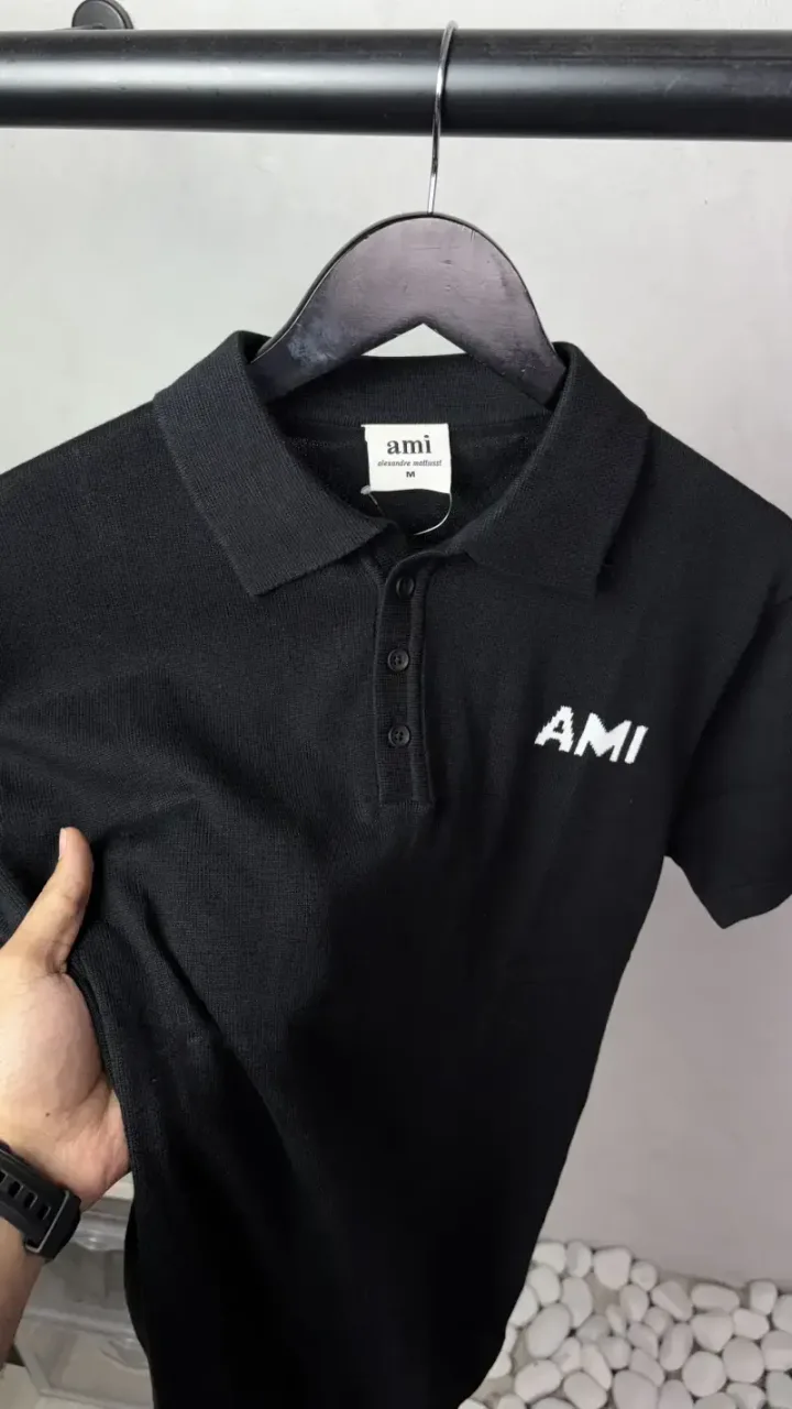 Ami Paris Premium knit polo t-shirt 3163
