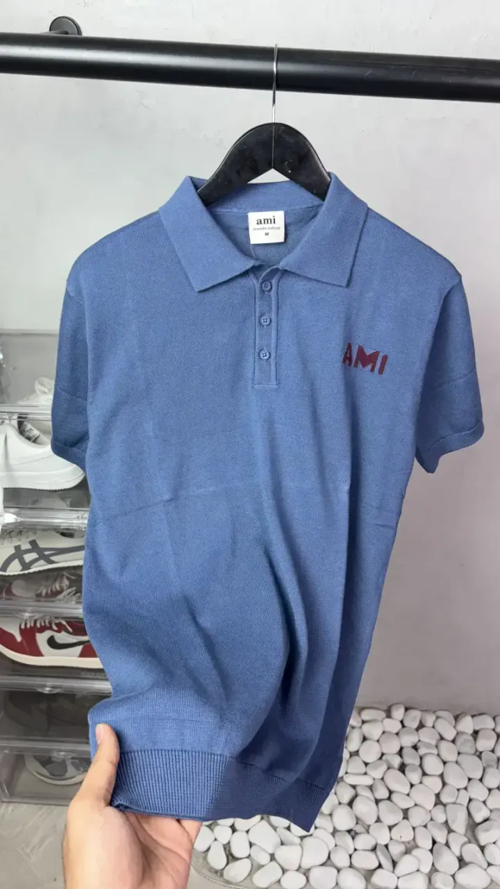 Ami Paris Premium Knit Polo 3159