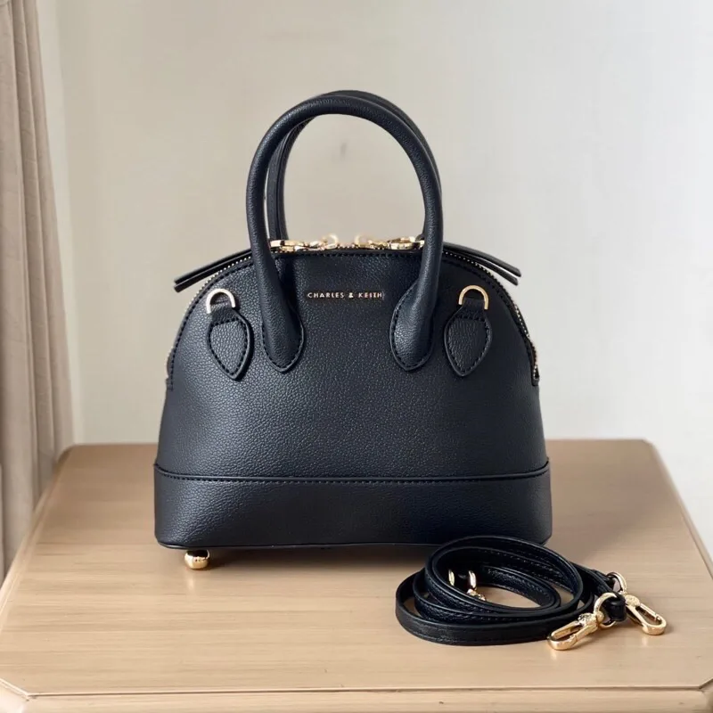 Charls & Keith Bowling alma bag premium quality with original box packing