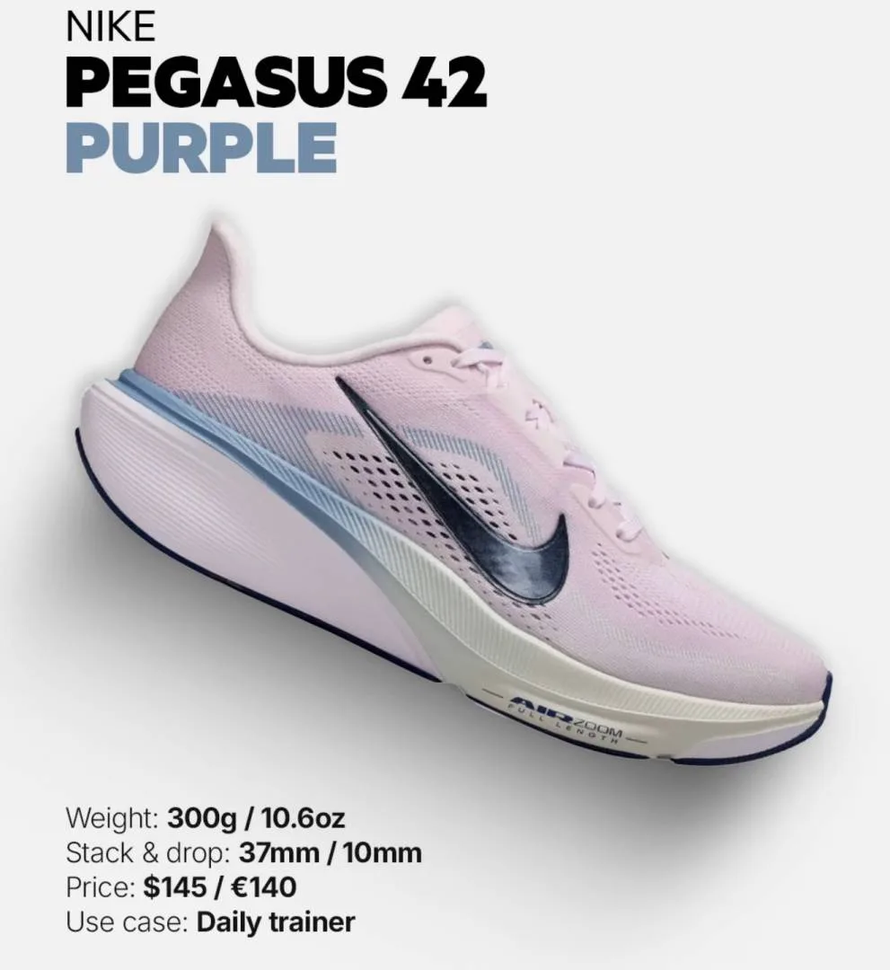 Nikkee Air Zoom pegasus 42 Pink