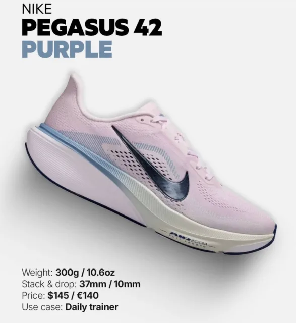 Nikkee Air Zoom pegasus 42 Pink
