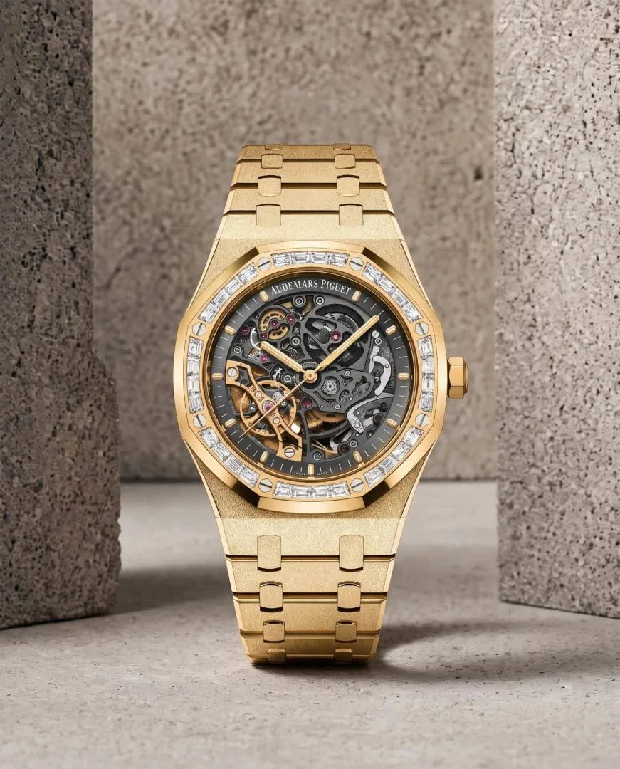 Audema_ars Piguet Royal Oak Double Balance Wheel Openworked gold