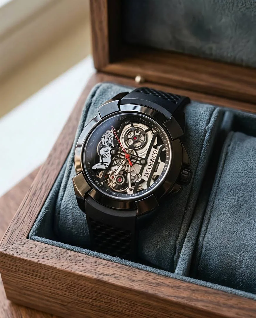 Jacob & Co. Epic x CR7 - Flight To Cristiano Ronauldo Full-Black