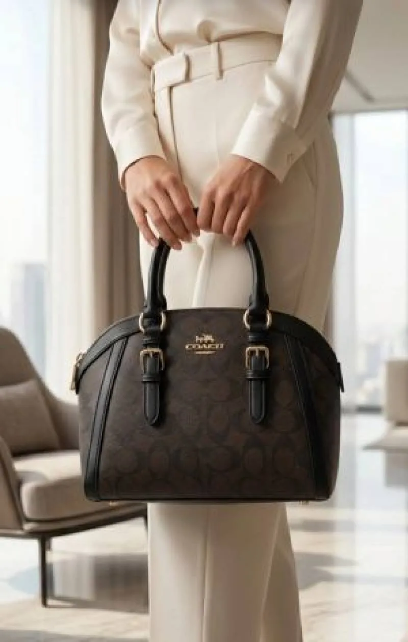 COATCH ALMA HANDBAG WITH BOX 6692