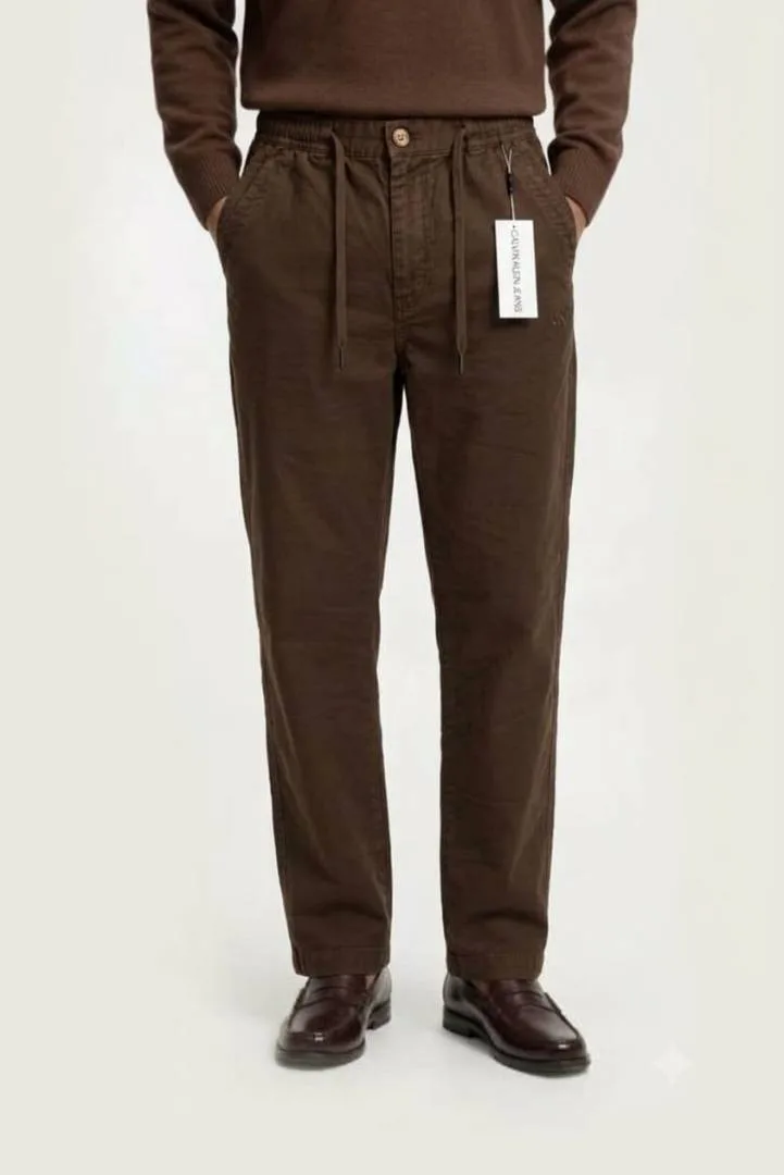 Calviin Kleiin Premium Linen Track Pants 3055