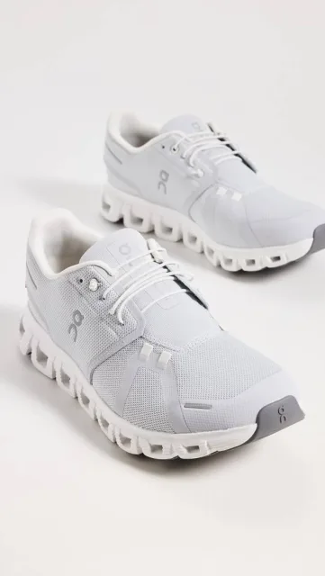 On Cloud 6 Waterproof 6 Glacier White Light Grey