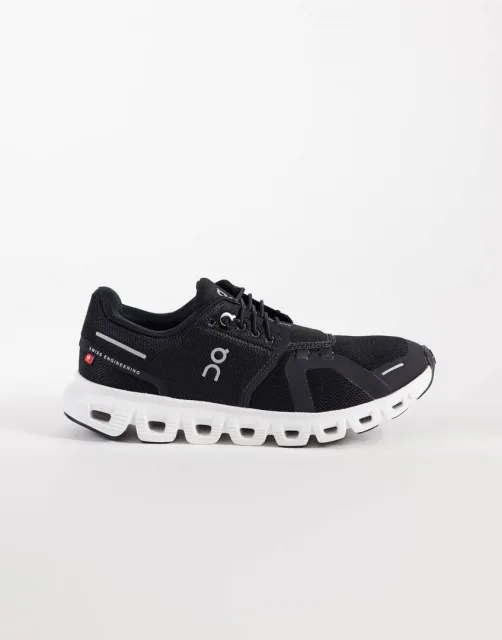 On Cloud 6 Waterproof 6 Black white