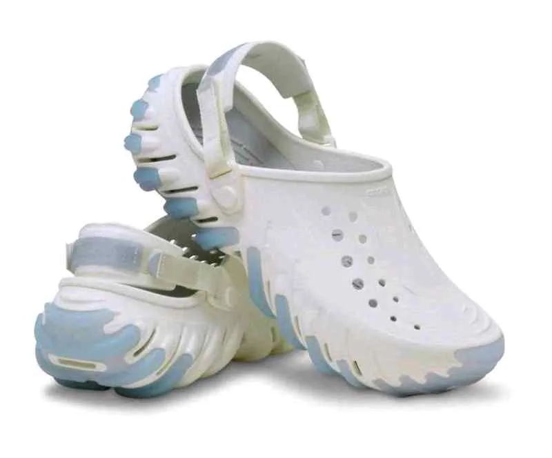Croccs Echo Icey Ro Chalk Clogs