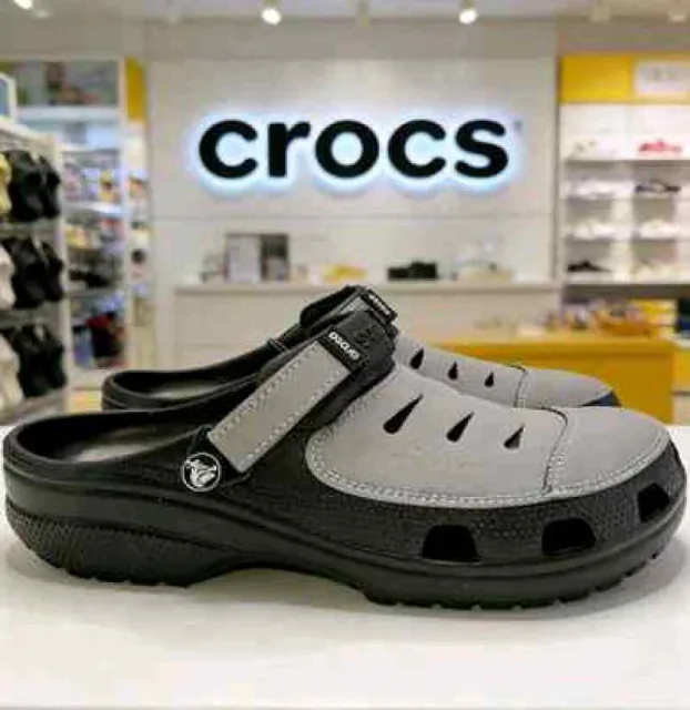 Croccs Yukon Clog (Grey Black)
