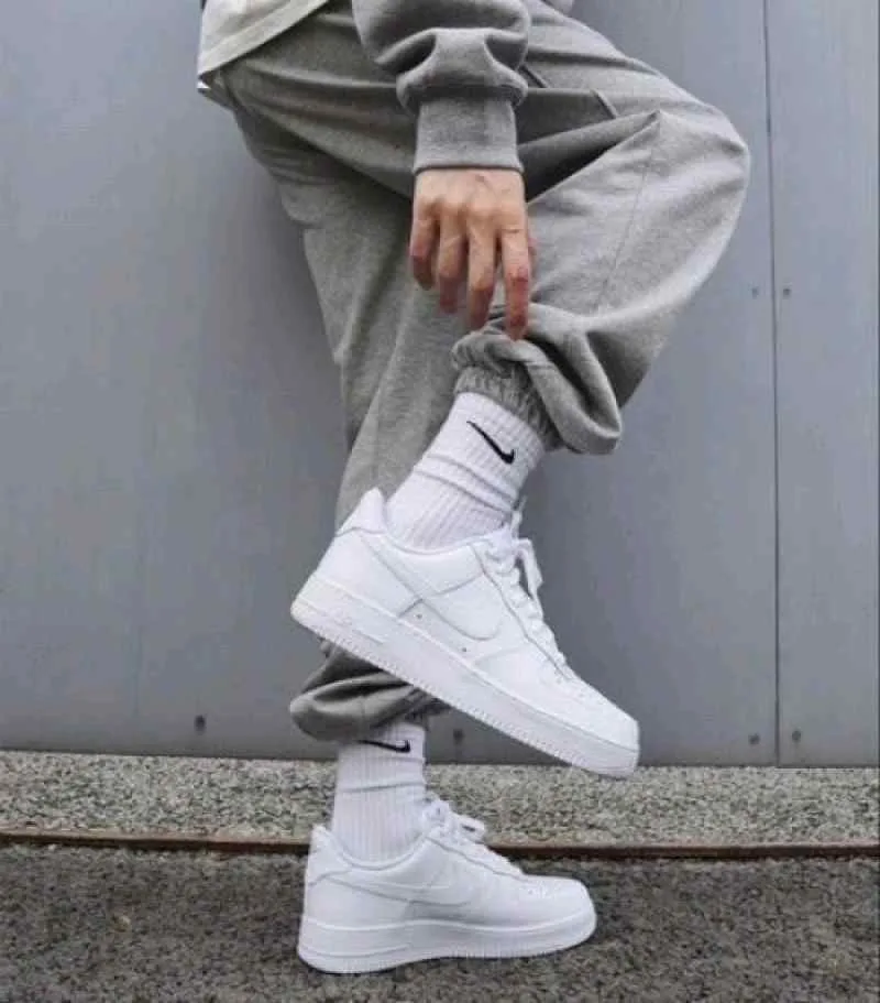 Nikke Airforce 1 White Pure Leather For Womens UA Quality