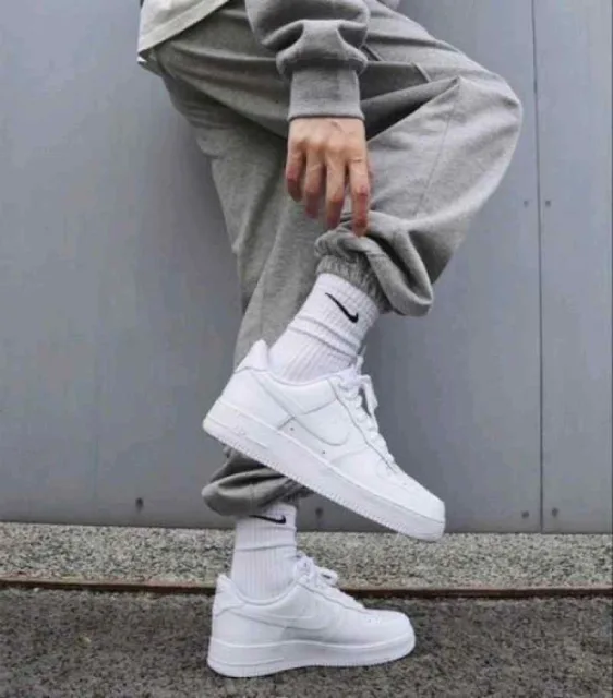 Nikke Airforce 1 White Pure Leather For Womens UA Quality