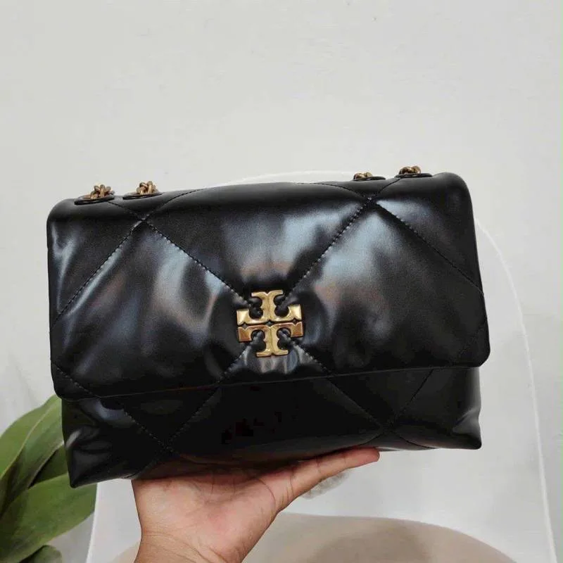 Torry Burch Kira Quilted Shoulder Bag With Double Box Dustcover
