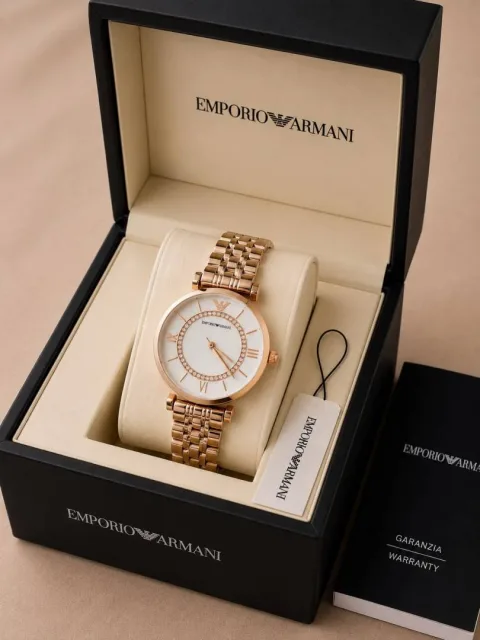 Emphorio Armaann_i Classic Copper white Ring