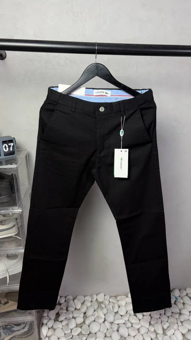 Lacost Premium Linen Chinos Pants. 3302