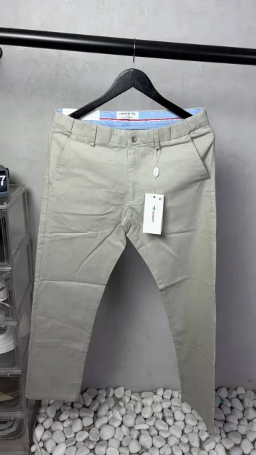 Lacost Premium Linen Chinos Pants. 3301