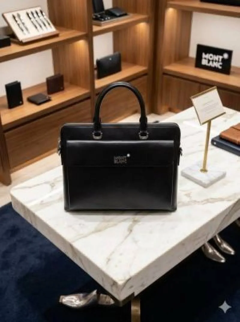 Mont_blanc_Laptop bag premium quality with dust cover