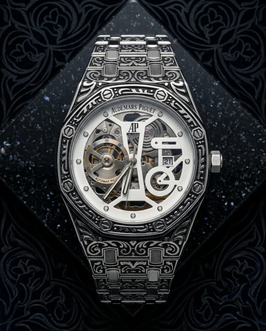 Audemar Piguet Royal Oak Vintage Silver White Dial