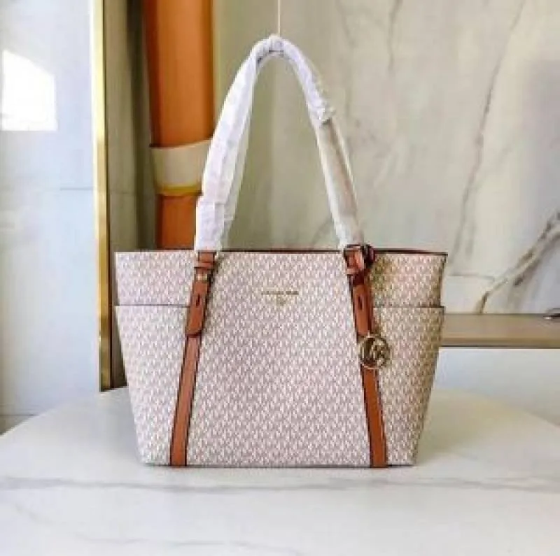 Mk Sullivan Saffiano Tote Bag With Dust Bag