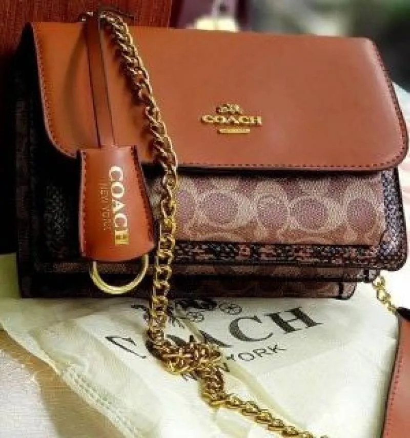 Coatch_klare crossbody bag premium quality with Double box premium quality