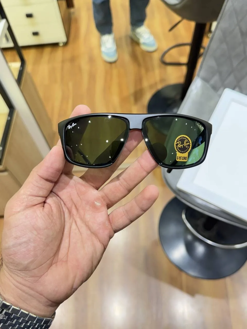 Rayba 8628 matt black green