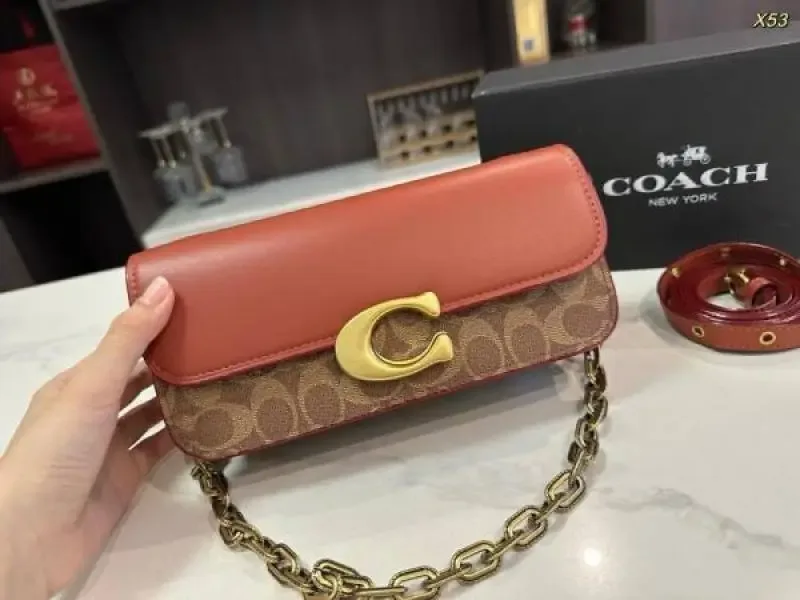 Coatch_Idol_Crossbody_Bag_Signature_With_Double_Og_Box_And_Dust_Bag_Including_Carry_Bag_(C6767-Brown)