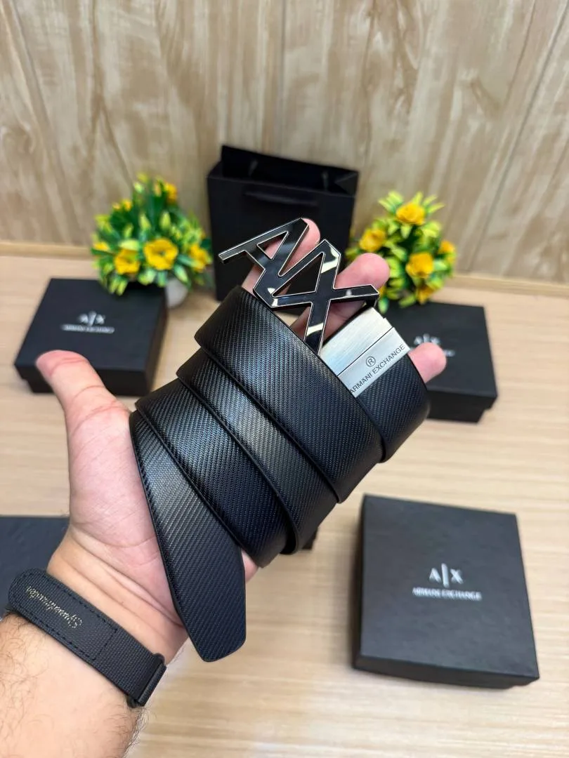 ARMAANI Belt with_Box_Carry_Bag_A238