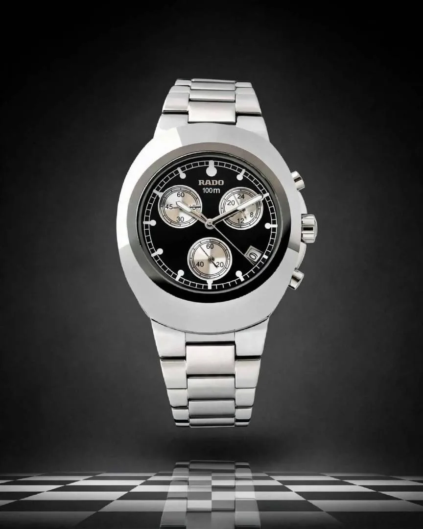 Radd_o 100M Chronograph AAA QUALITY silver Black