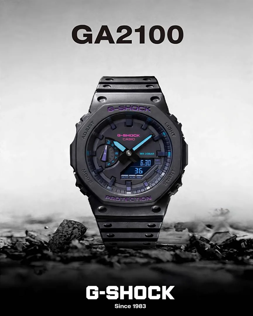 Casio g shock ga2100 Rainbow
