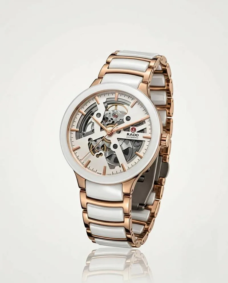 Radd_o Centrix Automatic Open Heart white copper and white bazzle