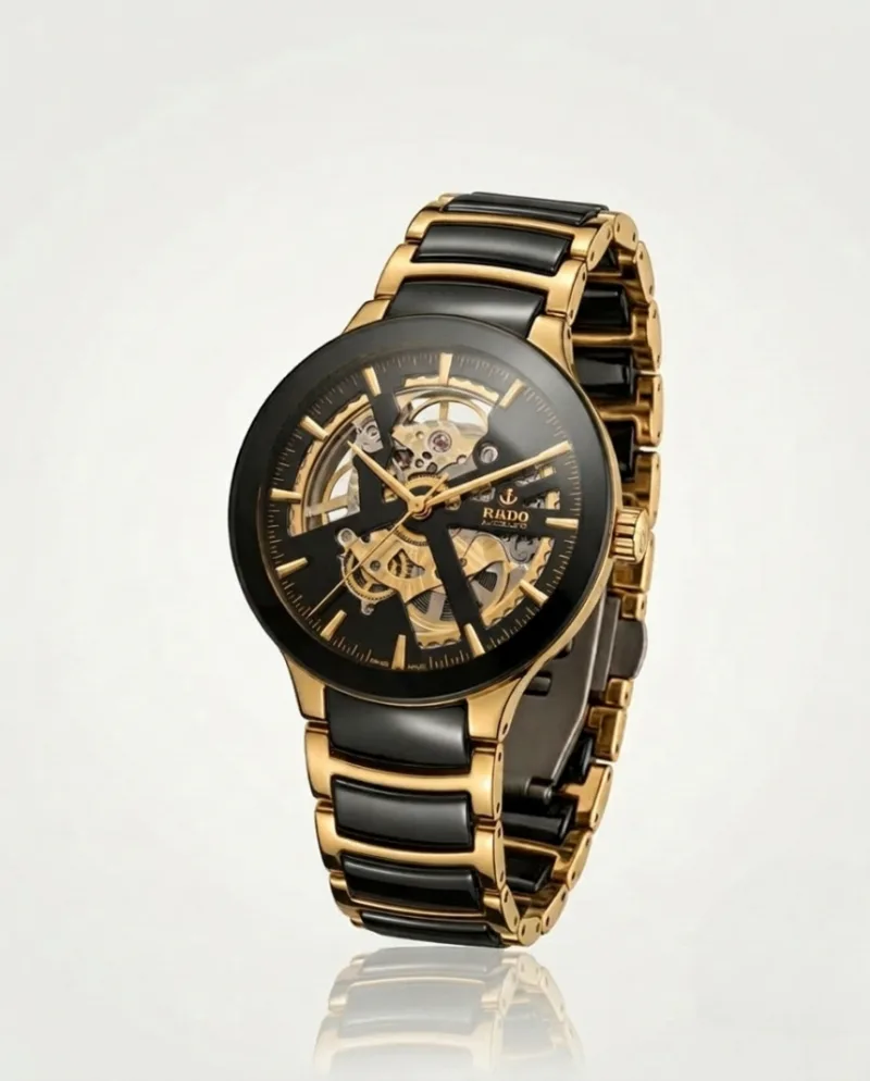 Radd_o Centrix Automatic Open Heart black gold and black bazzle