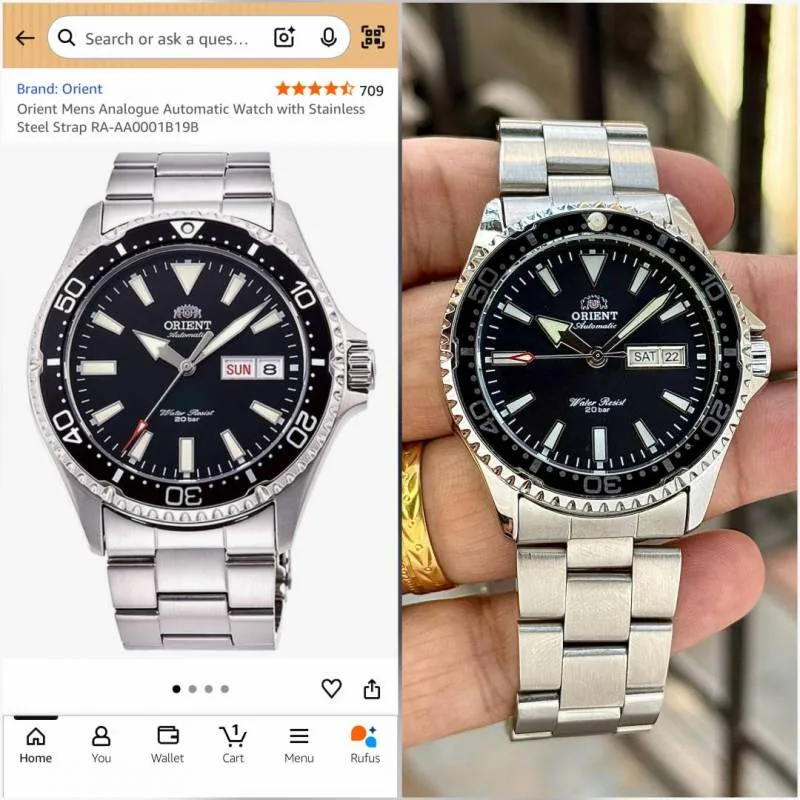 Orien_t Kamasu Mako RA-AA0004E Automatic silver -black