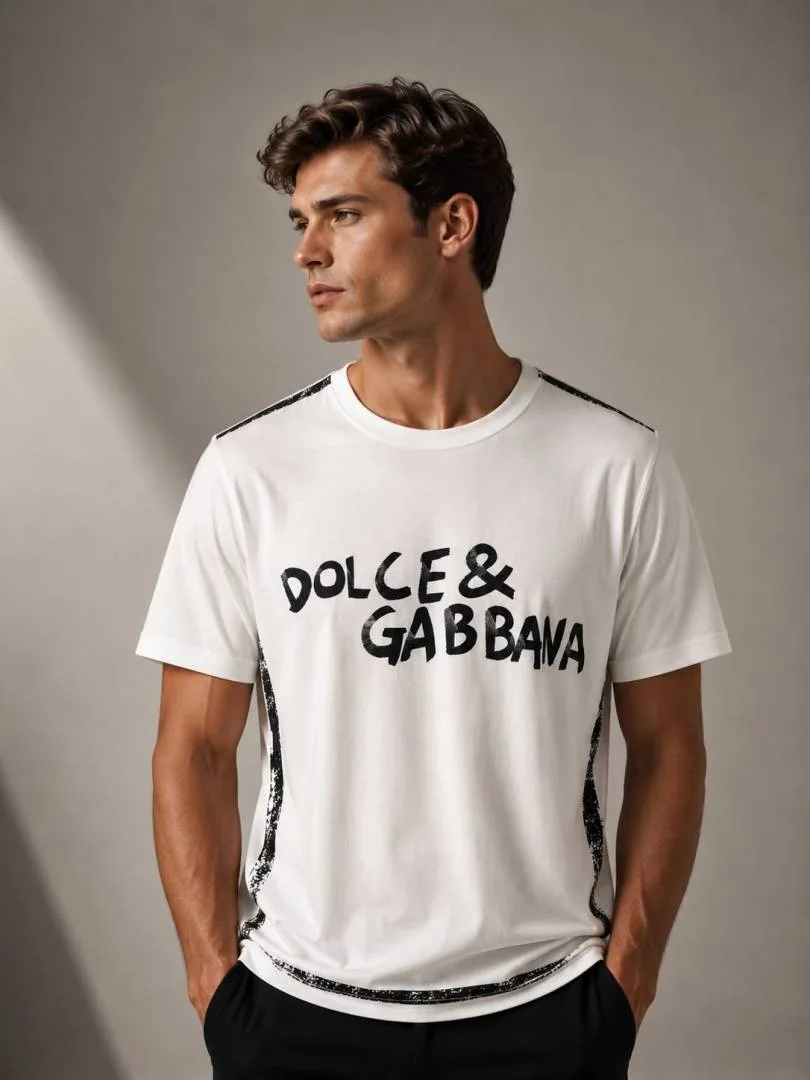 DOLCCE & GABBANA Premium_quality_Store_Article_Round_Neck_Tshirt_GZ_0314
